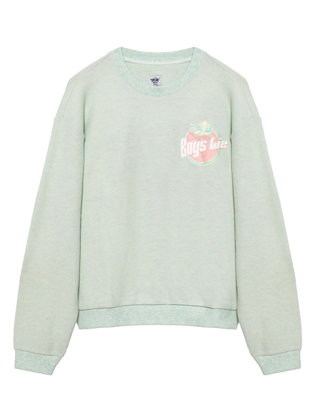 Boys Lies Breakfast Beers Pastel Kara Crewneck M/L